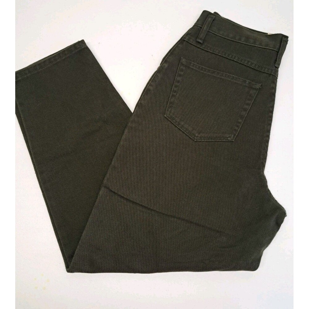 Vintage Eddie Bauer Women's Relaxed Fit Olive 8P 100% Cotton New* - Picture 2 of 6